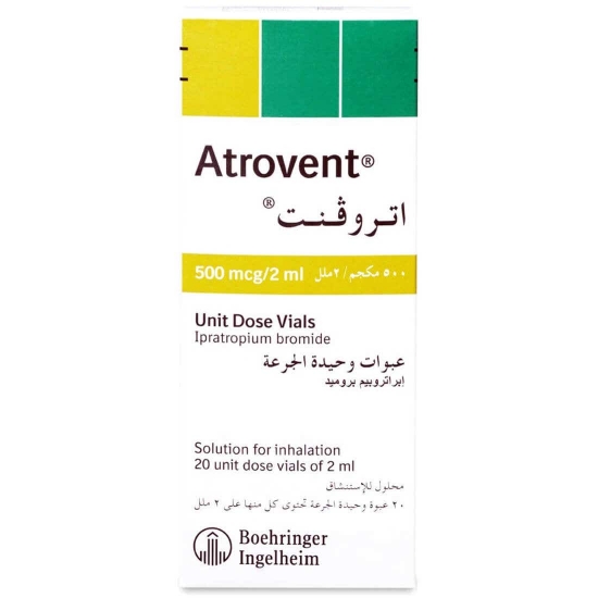 Picture of Atrovent 500 MCG UDV Soln of INH